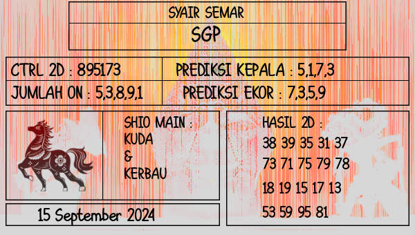 SYAIR SEMAR - SGP