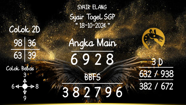 SYAIR ELANG - Syair Togel SGP