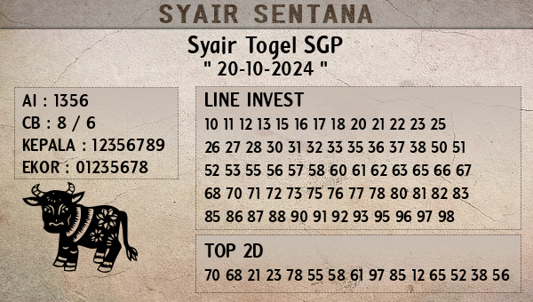  - Syair Togel SGP